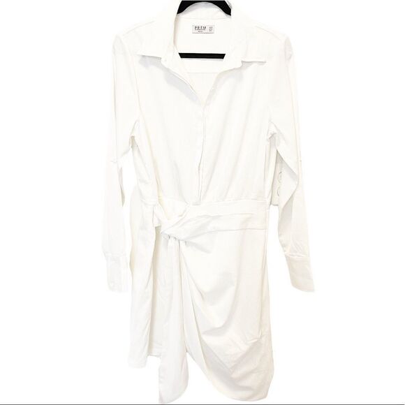 Prem by Premonition white side tie dress - Picture 1 of 9